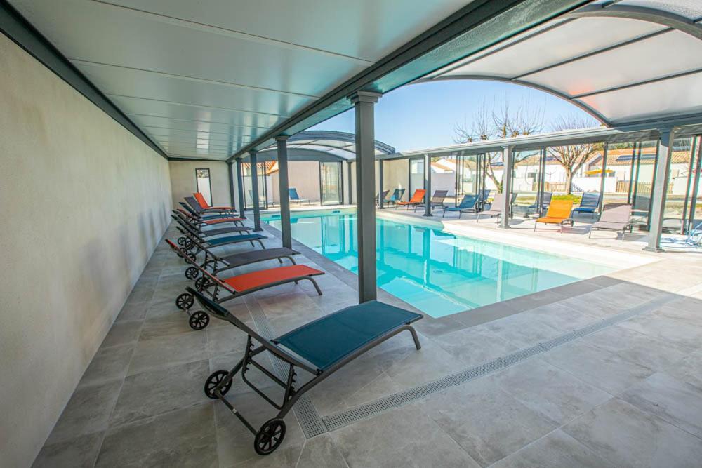 Le Vaisseau Maison Avec Piscine/Parking/Wifi/Plages 5Kms Les Mathes Zewnętrze zdjęcie
