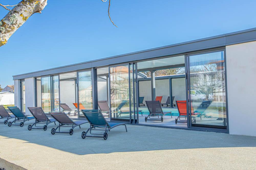 Le Vaisseau Maison Avec Piscine/Parking/Wifi/Plages 5Kms Les Mathes Zewnętrze zdjęcie